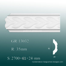 High Quality Polyurethane Exterior Cornice, Cornice Corners